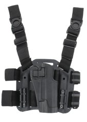 Taktisches Holster, Colt M1911 CQC, schwarz, Blackhawk