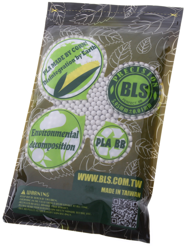 Airsoft BBs, 0.28g, 6mm, 3500rd, 1kg, BIO Perfect, BLS