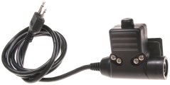 Fejhallgató kábel, U94 PTT, ICOM, COBRA, ALINCO, Z.Tactical