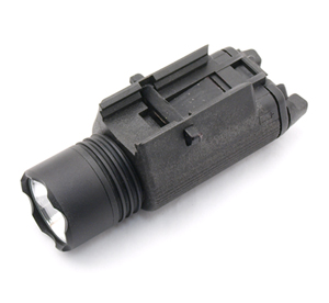Tactical flashlight, M3, black, ACM