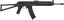 KTR AK RAS Assault Rifle, steel, Cyma Standard, CM.040K