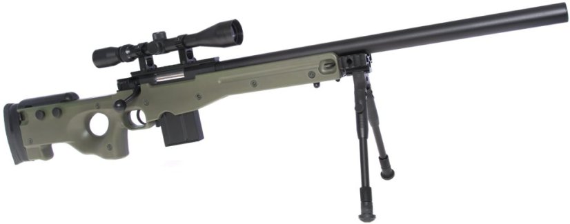L96 AWS, OD, bipod, scope, Upgrade version, Well, MB4401D