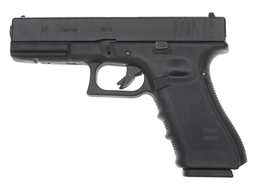 Glock 17, frame 4. gen., black, GBB, WE