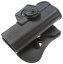 Pistolenhalfter IMI, Pro, Glock, schwarz, ACM