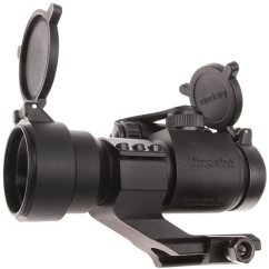 Red dot sight, Aimpoint CompM2, 4MOA, high mount, ACM