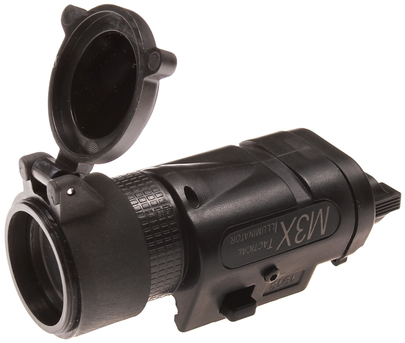 Tactical flashlight, M3X short, black, Element