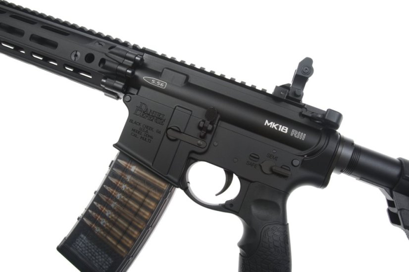 EMG Daniel Defense DD4 MK18, RIII 9.5 Inch, GBBR, Black, Cyma CGS, DD.1103 BK