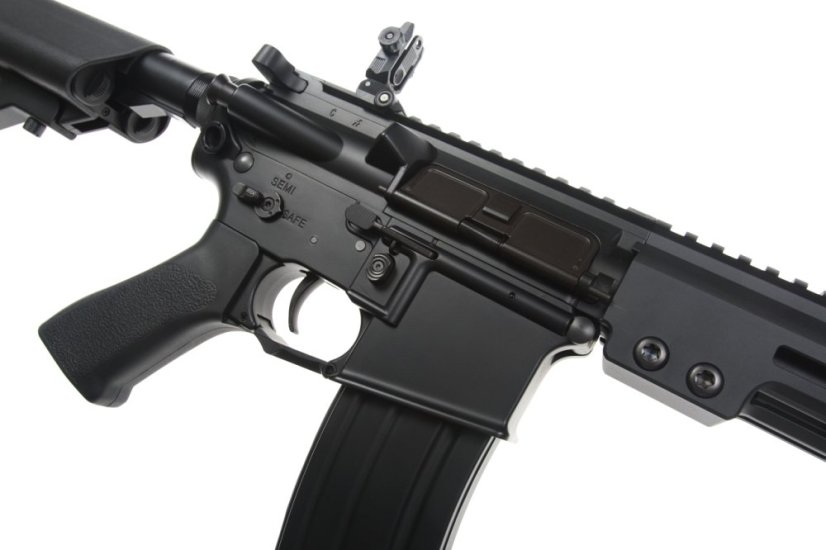KAC SR16, MK16 M-LOK 8.5 Inch, Ambidextrous, tracer chamber, Black, Cyma Platinum, CM.006R-8.5