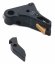 CNC Custom Flat Trigger for Glock GBB, 4UANTUM, 4UAD