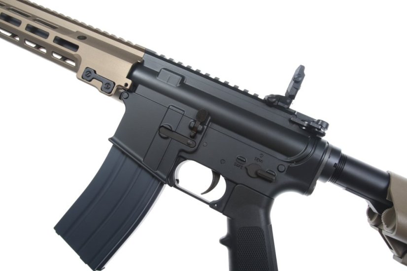 CGS M4, MK16 13.5 Inch URG-I, GBBR, Black/FDE Two Tone, Cyma CGS, CGS.003-13.5