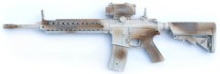Camo egyedi KAC SR-15, 150 m/s, AirsoftGuns, E&C