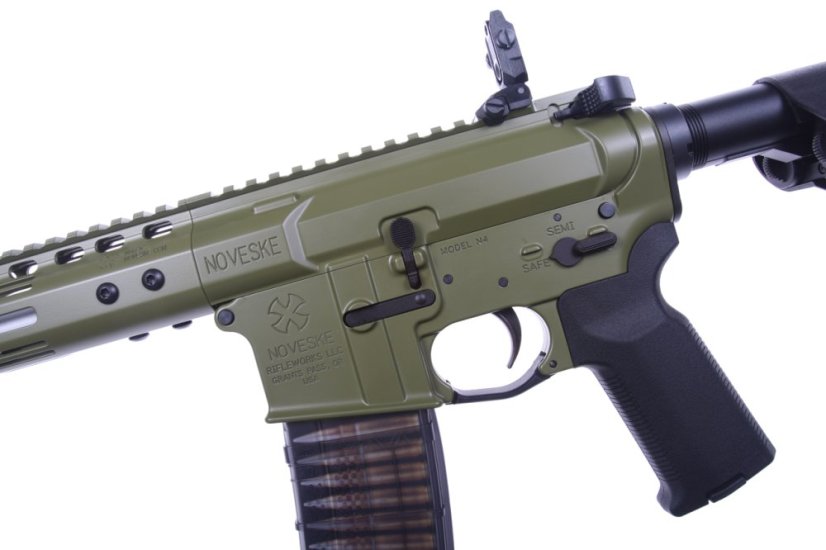 EMG Noveske N4 Gen3 Shorty, 10.5 Inch, NSR-9, GBBR, Bazooka Green, Cyma CGS, NOV.1201 OD