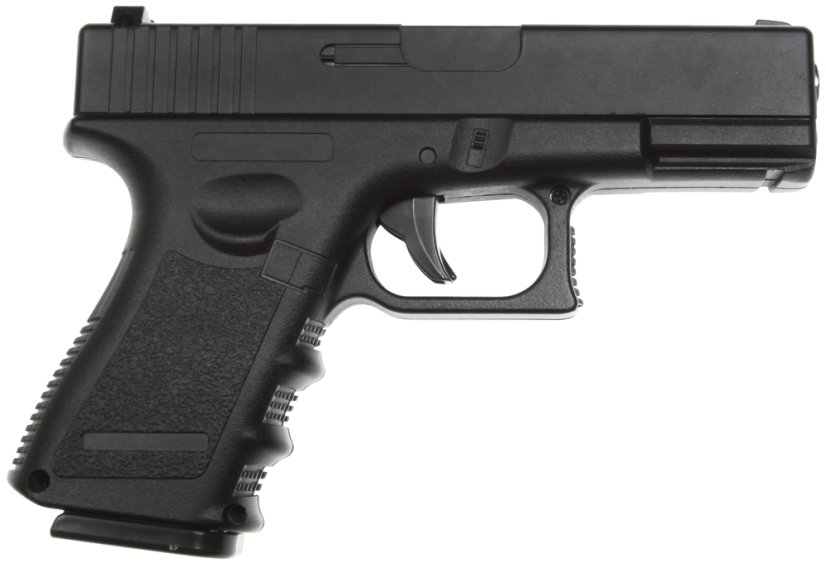 Glock 25, fém, fekete, Galaxy, A&K, G.15
