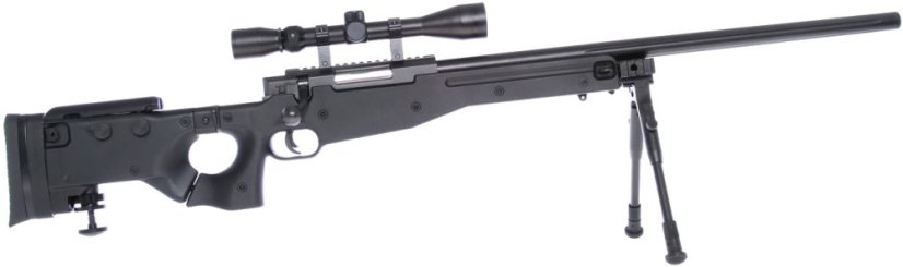 L96-08D, black, bipod, scope, Upgrade version, Well, MB08D