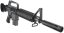 XM177, COLT 610, gris, Cyma Platinum, SPS-R001