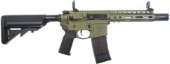 EMG Noveske N4 Gen3 Diplomat, 7 Inch, NSR-7.5, Bazooka Green, Cyma Platinum
