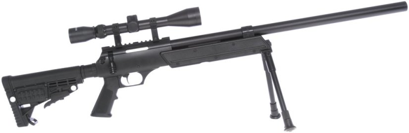 SR-13D, black, bipod, scope, Upgrade version, Well, MB13D