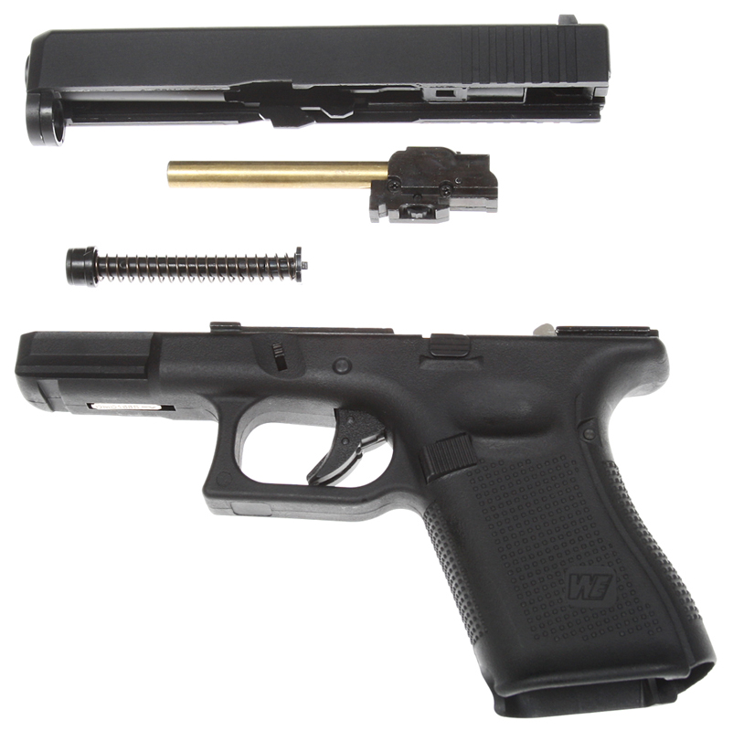 Glock 19, cadre 5e génération, noir, GBB, WE