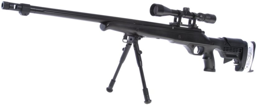VSR-12D, black, bipod, scope, Upgrade version, Well, MB12D