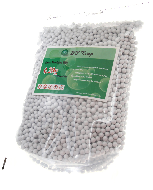Airsoft BB-k, 0,20 g, 6 mm, 5000 db, BB King