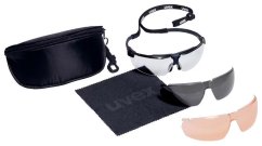 Safety glasses i-3, tactical set 3in1, Uvex