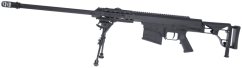 Barrett M98B, fekete, kétlábú állvány, Snow Wolf, SW-016