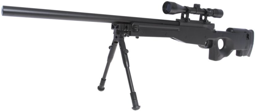 L96A1, black, bipod, scope, Upgrade version, Well, MB01C