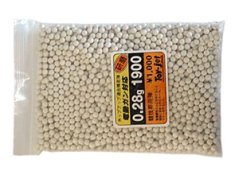 Bolas de airsoft, 0,28 g, 6 mm, 1900 unités, Toy-Jet