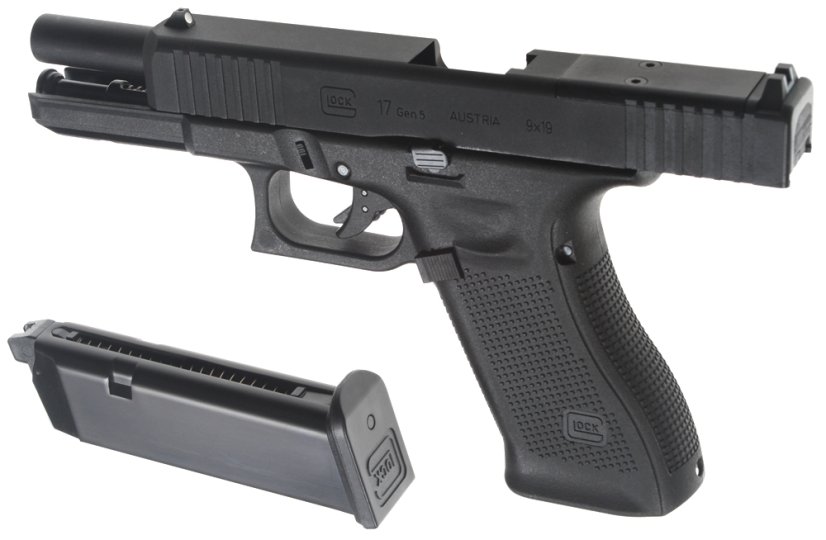 Glock 17 Gen 5 FS MOS, Black, GBB, Umarex