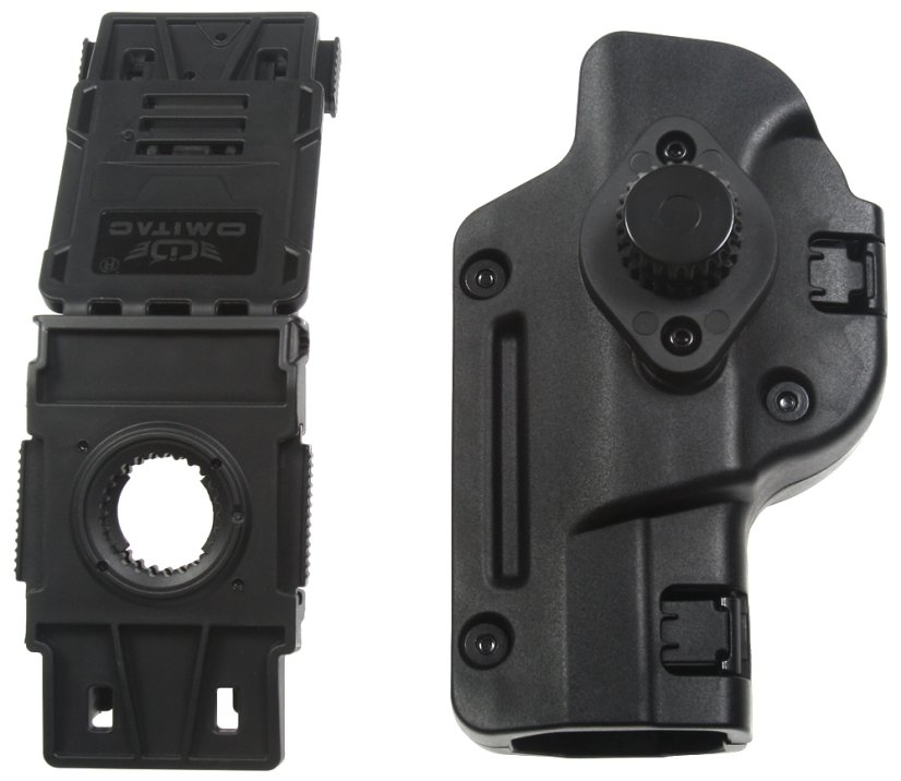 Pistolenhalfter OMITAC IPSC, Glock, schwarz, ACM