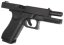 Glock 17, cadre 5e génération, noir, GBB, WE