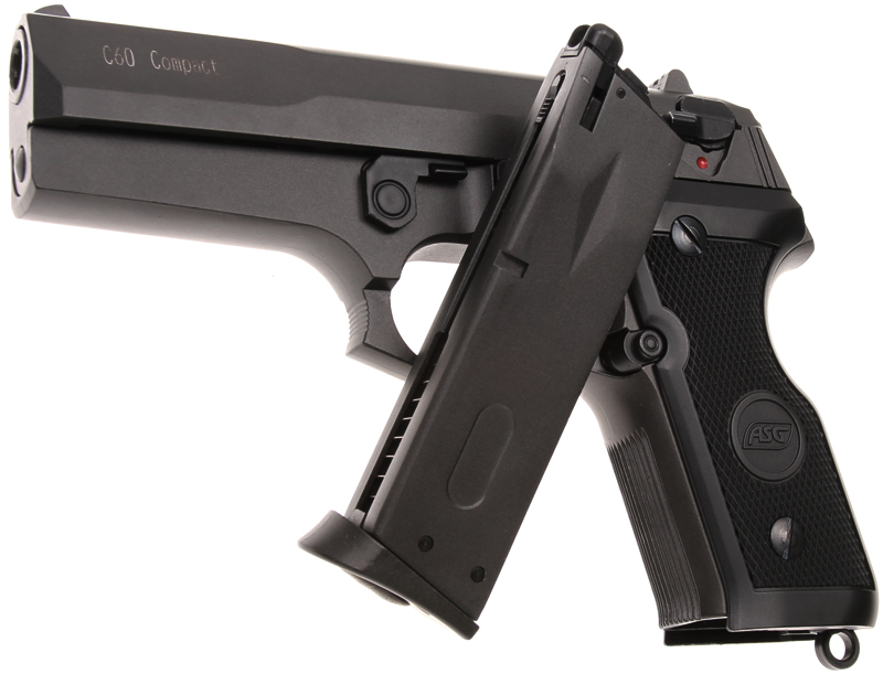 C60 Compact, GBB, full metal, ASG