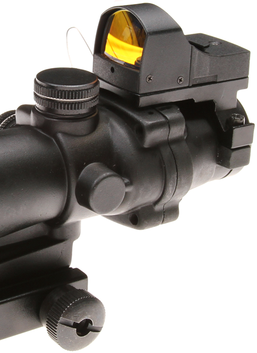 Riflescope ACOG with red dot sight, 4x32, ACM