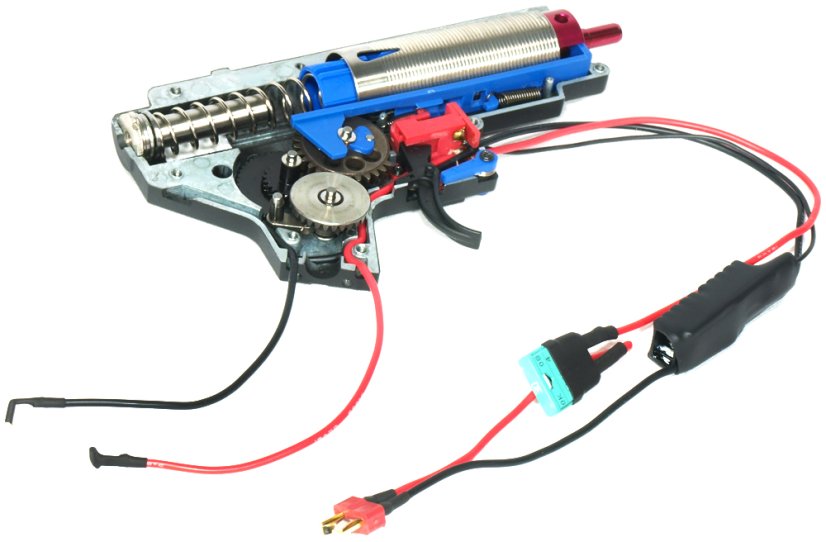 Full gearbox v. 2, M4, 150m/s, front wire, AirsoftGuns