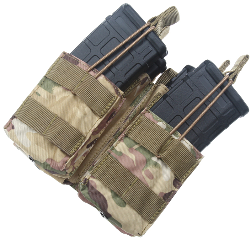 Magazine pouch 4x M4/AK, Molle, multicam, ACM