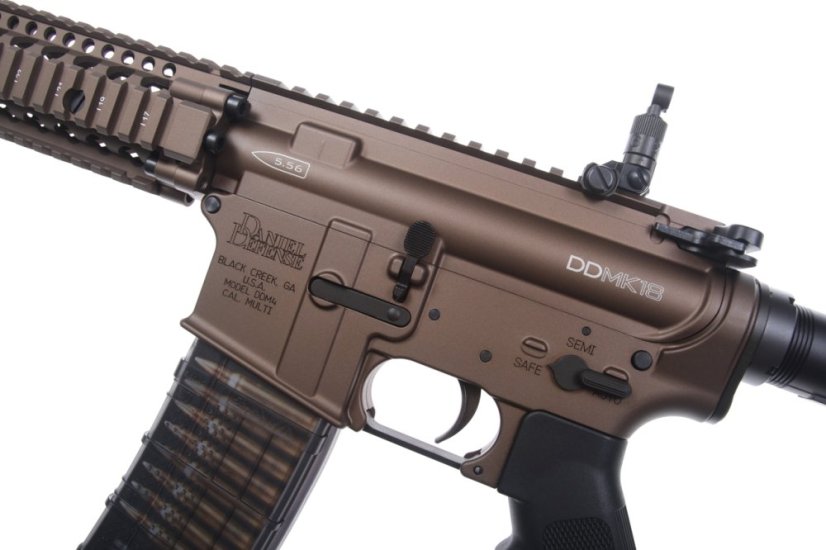 EMG Daniel Defense MK18, RII 9.5 Inch, GBBR, FDE, Cyma CGS, DD
