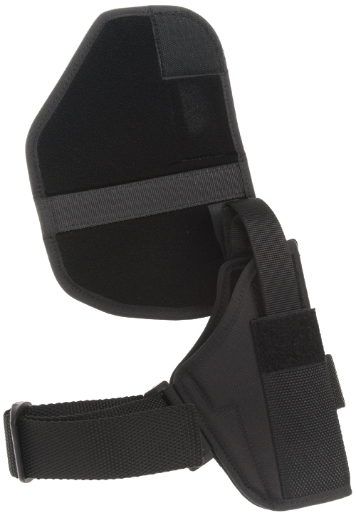 Tactical holster with flap, black, Dasta