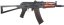 AKS-74U, full steel, real wood, Cyma Platinum, CM.055