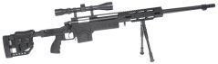 M24 RAS, fekete, kétlábú állvány, távcső, továbbfejlesztett változat, Well, MB4411D