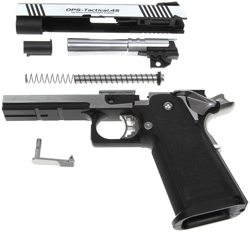 HI-CAPA 4.3, dual stainless, GBB, Tokyo Marui
