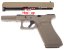 Glock 17, cadre 5e génération, beige, GBB, WE