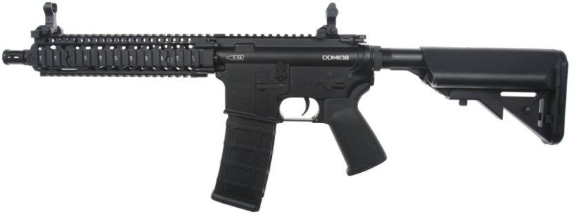 EMG Daniel Defense MK18 RII, 10,3 inch, negro, Cyma Platinum, CM.105