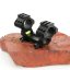 Mount base Y038 UHD, 25/30 mm, bubble level, black, T-Eagle