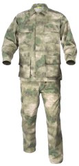 Komplette US-BDU-Uniform, A-TACS FG, S, ACM