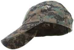Baseball cap, velcro panels, digital woodland, ACM