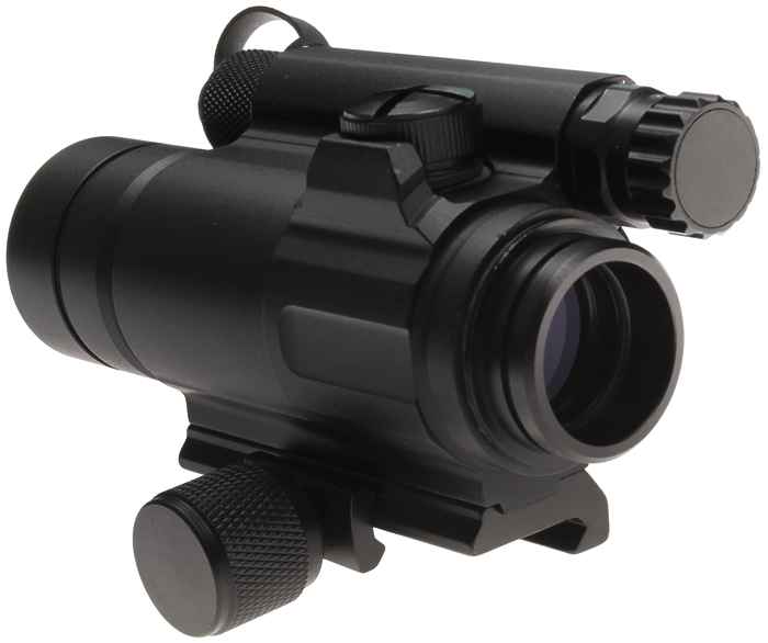 Red dot sight, Aimpoint M4 1x30, killflash, ACM