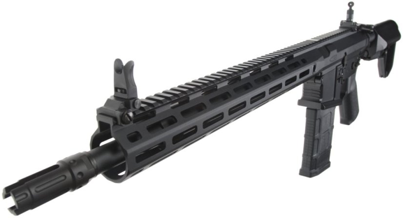 SR25, URX4 M-LOK 14,5 inch, negro, Cyma Platinum, CM.098A
