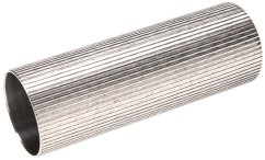 Polished stainless steel cylinder M16, grooved, SHS
