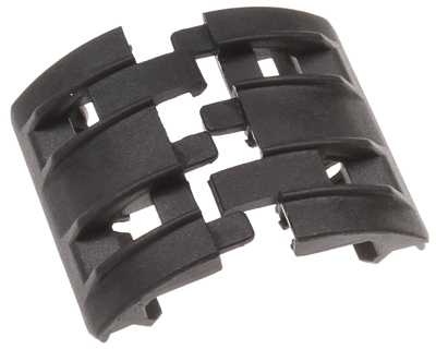 Rails cover set, XTM, black, 8pcs, Magpul PTS