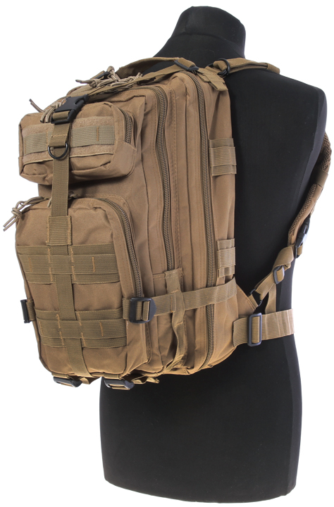 Combat Pack 30L Rucksack, TAN, ACM